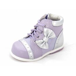 Ботинки для девочки Жаклин сиреневые Ботинки для девочки Жаклин сиреневые