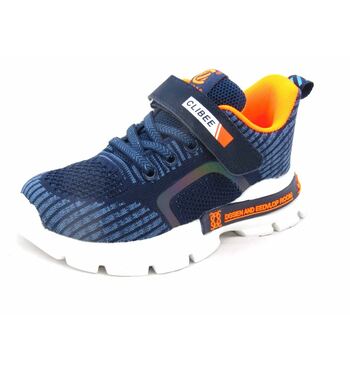 Кросівки для  хлопчика легкі  F-17 l blue-orange