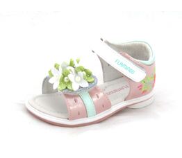 Сандалии для девочки Букет розовый 91S-GB-1210 Сандалии для девочки Букет розовый 91S-GB-1210