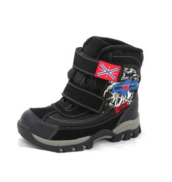 Термоботинки для мальчика Графити Термоботинки для мальчика Графити