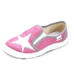 Тапочки для девочки Вика серебряная звезда