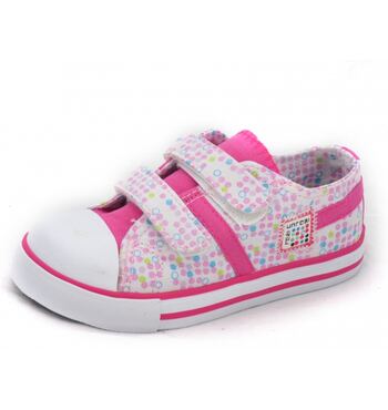 Кеды для девочки Точка розовые