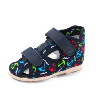 Тапочки профилактика ортопедии 0124 синие