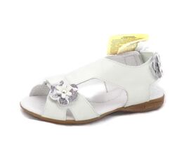 Сандалии для девочки Молочные