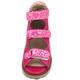 Ортопедические босоножки для девочки 0906 фуксия
