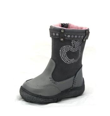 Сапожки зимние для девочки Яблоко