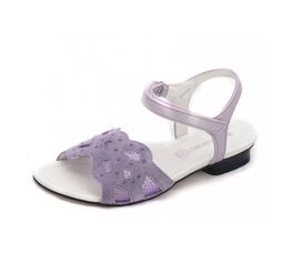 Сандалии для девочки Маргарита сиреневые (33)