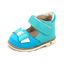 Ортопедические туфли для девочки Жизель бирюза