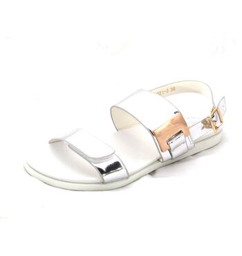 Летние сандалии для девочки Платина