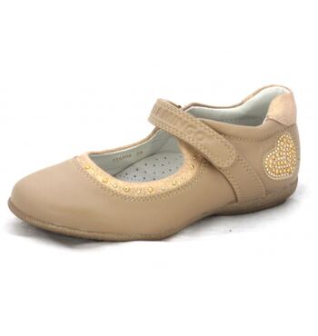 Туфли для девочки Соня бежевые