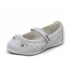 Туфли для девочки Сирень белая