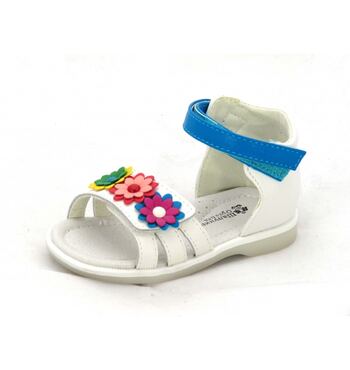 Босоножки для девочки Кристи белые Босоножки для девочки Кристи белые