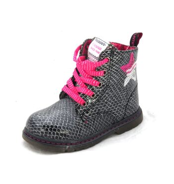 Демисезонные ботинки для девочки  82B-BNP-0960 Фламинго